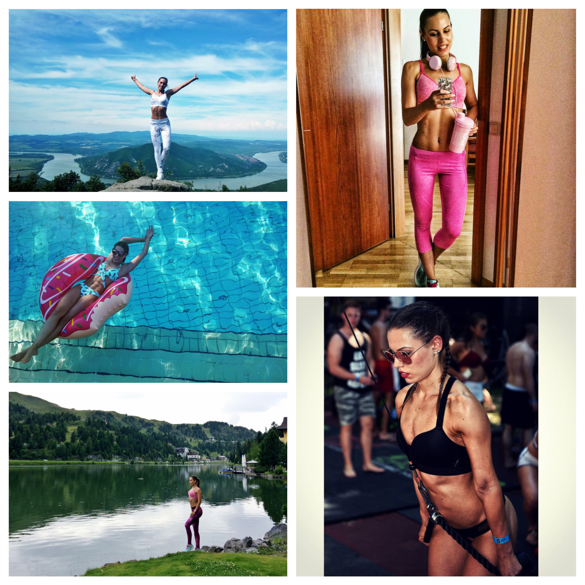 nyár collage